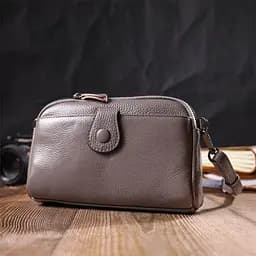 Жіночий шкіряний клатч Vintage 19х12х7 см sum0022699 - мініатюра 7
