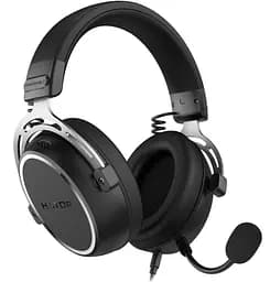 Игровые наушники с микрофоном HATOR ESH-05 HYPERGANG 3 Hi-Res Black - мініатюра 2