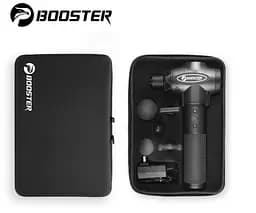 Перкусійний м'язовий ударний масажер Booster Е тригерних точок Сріблястий - мініатюра 4