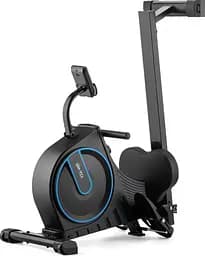 Гребний тренажер Gymtek XR1000 магнітний синій - мініатюра 5