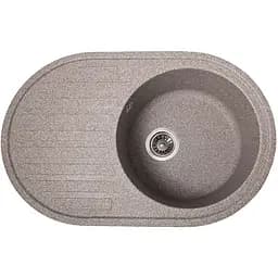 Гранітна кухонна мийка Romzha Elegancia 77 Maro (801) з крилом