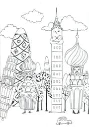 Розмальовка Жорж Майже мільйон котів (Z101007У) - мініатюра 4