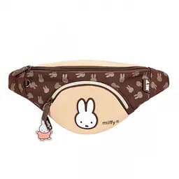 Сумка на пояс Yes SP-35 Miffy Bunny коричнева (550548)