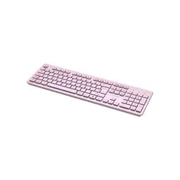 Клавіатура Canyon HKB-W01 Silent Wireless UA Pink (CNS-HKBW01P) - мініатюра 2
