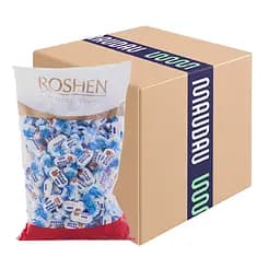 Цукерки ірис Roshen Milky Splash з молочною начинкою 1 кг