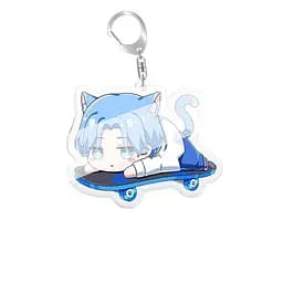 Брелок акриловый Скейт: Бесконечность Ланга Хасэгава SK8 the Infinity Langa Hasegawa 5 см