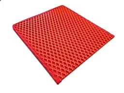 Коврик под кошачий туалет Эвамур 30 x 30 см Красный