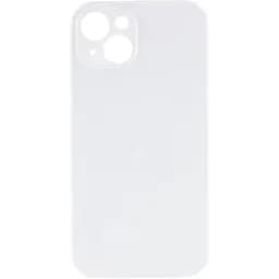 Чохол Silicone Case із захистом камери Full Apple iPhone 15 Plus White
