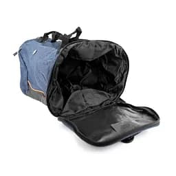 Дорожня міцна текстильна сумка Confident TB7-T-6817BL синя - мініатюра 4