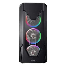 Корпус 1stPlayer D5-R1 Color LED Black (D5-R1 Color LED Black) Б/в