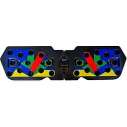 Многофункциональная доска для отжиманий EasyFit Wave тренажер фигурный (EF-1368)