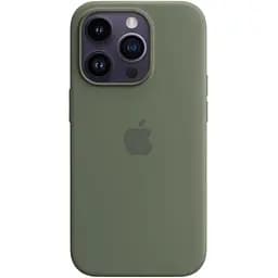 Чохол Epik SilIcone Case with MagSafe and Animation [Colorless] для iPhone 14 Pro Olive