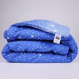 Набір MirSon №1246 Сolor Fun Line Milky Way Bamboo 200 х 220 см синій (2200010881219) - мініатюра 2
