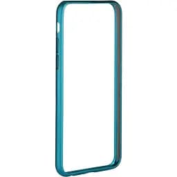Бампер Toto super thin metal bumper cases iPhone 6 Blue - мініатюра 2
