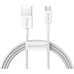 Кабель Baseus Superior Series Fast Charging Data Cable USB to Micro 2A 1 м Білий