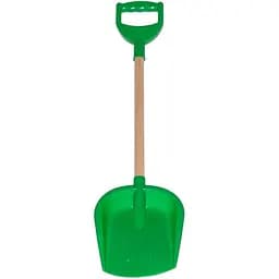 Детская игрушка Лопатка большая с деревянной ручкой ТехноК 2902TXK Зеленый