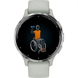 Смарт-годинник Garmin Venu 3S Silver S. Steel Bezel w. Sage Gray Case and S. Band (010-02785-01) - мініатюра 6