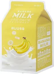 Зволожувальна маска з Бананом 21 г A'pieu Banana Milk One-Pack