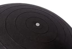 М'яч для фітнесу (фітбол) PowerPlay 4001 Ø65 cm Gymball Чорний + помпа (PP_4001_65_Black) - мініатюра 3