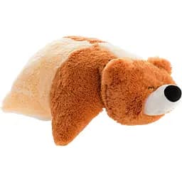 Подушка Alina Мишка 55 см персиковая