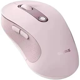 Миша бездротова Baseus F02 Ergonomic Wireless Mouse рожева
