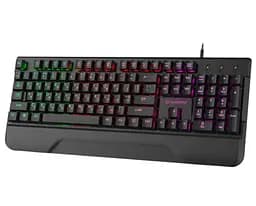 Клавиатура игровая GamePro GPGK-398 Headshot USB RGB Black - мініатюра 2