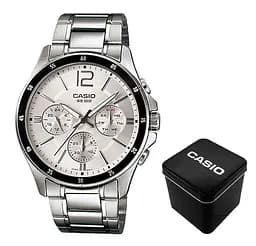 Чоловічий годинник Casio MTP-1374D-7A Сріблястий ( AT1141-0255 )