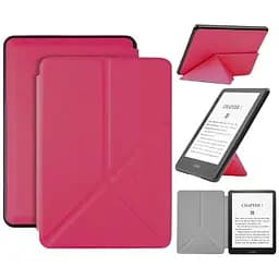 Обкладинка Ultra Slim Origami BeCover для Amazon Kindle Paperwhite 11th Gen. 2021 Hot Pink (711057) - мініатюра 5
