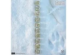 Набір кубиків Game of Thrones. Stark 10xD6 Dice Set (10 шт.) (GOT/00190166/2025/1/B) - мініатюра 5