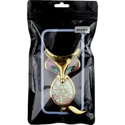 Чохол-накладка Toto TPU Case Decorative Stones IPhone X A Fox Purple - мініатюра 2