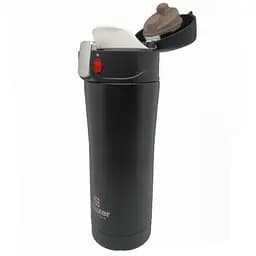 Термочашка Krauzer 500 мл чорна (86-500Matte Black) - мініатюра 2