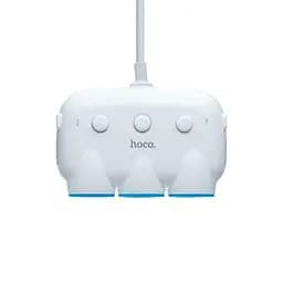 Автомобільний зарядний пристрій із розгалужувачем прикурювача Hoco C1 + 2 USB White - мініатюра 5