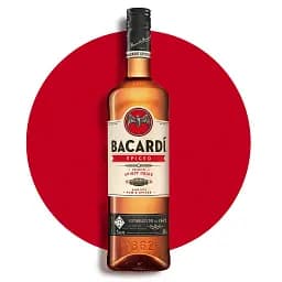 Спиртний напій на основі рому Bacardi Spiced 40% 1 л