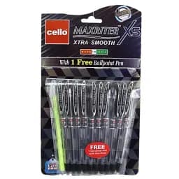 Ручка шариковая/масляная "Maxriter XS" CELLO MaxrXS10BK Черный