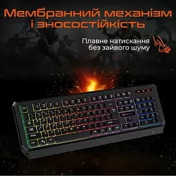 Клавіатура Meetion K9320 USB UA Black (MT-K9320-A-RUA) - мініатюра 4