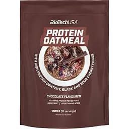 Протеїнова вівсянка BiotechUSA Protein Oatmeal Шоколад-вишня 1000 г