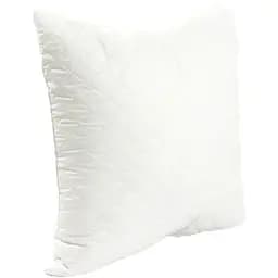 Подушка стьобана Руно Ромб силіконова на блискавці 70х70 см білий (313.52УМ_Ромб)