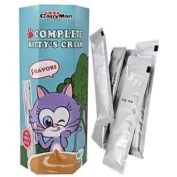 CattyMan Complete Kitty’s Cream кэттимен ікра з куркою, лососем, тунцем, яловичиною, качкою рідке ласощі для