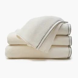 Рушник MBM HOME Слід вітру 50x90 см шпилька айворі (BT-17 M IVORY/PIN) - мініатюра 7