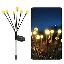 Садовий світлодіодний світильник на сонячній батареї — Світлячок