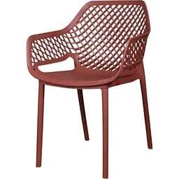 Стул садовый Bica Aria пластиковый красный