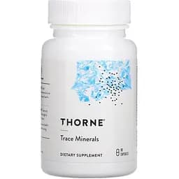 Микроэлементы Thorne Trace Minerals, 90 вегакапсул для поддержки иммунной системы