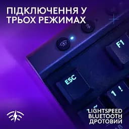 Клавіатура G515 LIGHTSPEED TKL Wireless Gaming Black (920-012538) Logitech teh0022912 - мініатюра 7
