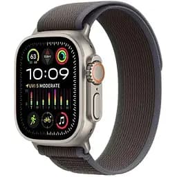 Смарт-годинник Apple Watch Ultra 2 GPS + Cellular 49mm Titanium Case with Blue/Black Trail Loop-S/M (MRF53)