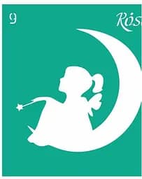 Трафарет багаторазовий самоклеючий №09 9×10см Love Rosa Talent