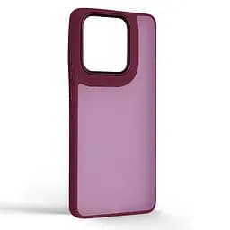 Противоударный чехол для Motorola G86 Power 5G/G86 5G, Frame, бордовый, панель-накладка, термополиуретан TPU + поликарбонат PC, защита всего корпуса, защита кнопок и камеры, устойчив к деформациям, ArmorStandart (ARM87564) - мініатюра 2