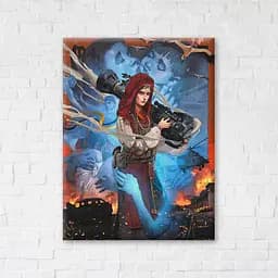 Картина постер на полотні BrushMe Українська Джавеліна Станіслав Лунін