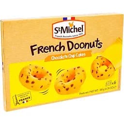 Донатсы St Michel Французские с кусочками шоколада 180 г