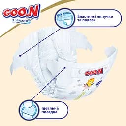 Підгузки на липучках Goo.N Premium Soft 4 (9-14 кг), 52 шт. - мініатюра 6