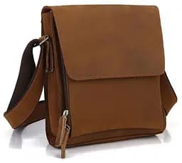 Чоловіча шкіряна сумка Vintage 21,5х25,5х7,5 см sum0012446